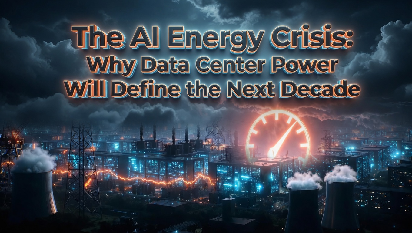 AI Energy Crisis - Why Data Center Power Will Define the Next Decade Banner