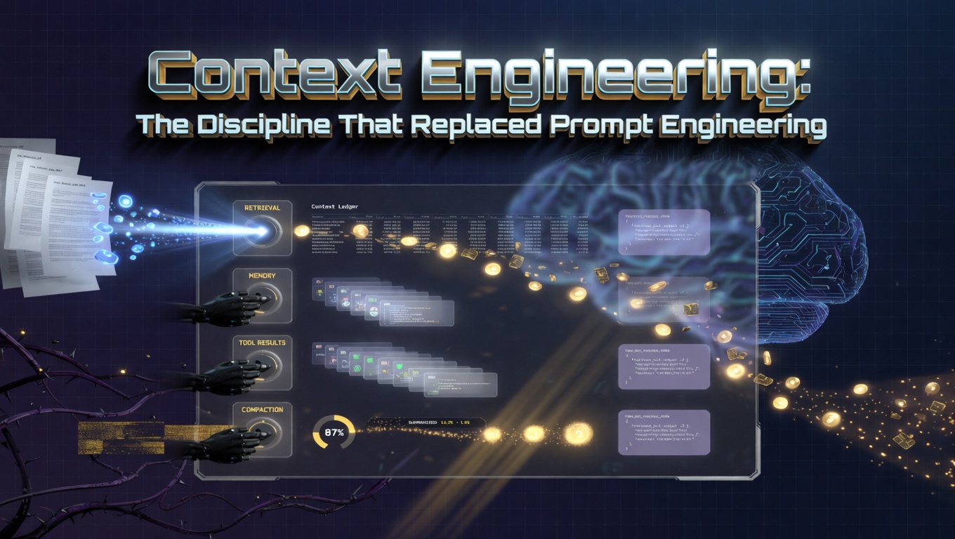 Context Engineering - The Discipline That Replaced Prompt Engineering Banner