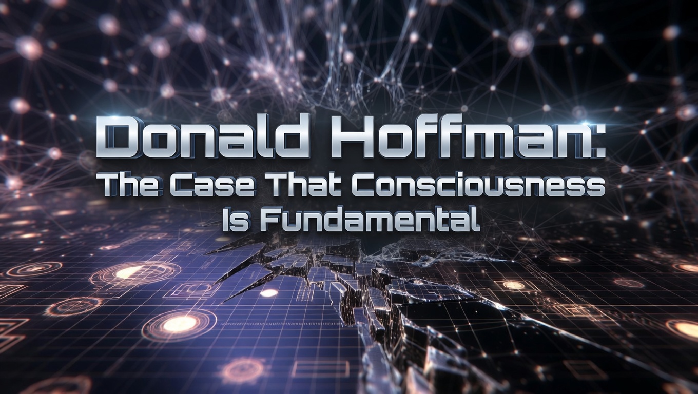 Donald Hoffman - The Case That Consciousness Is Fundamental Banner