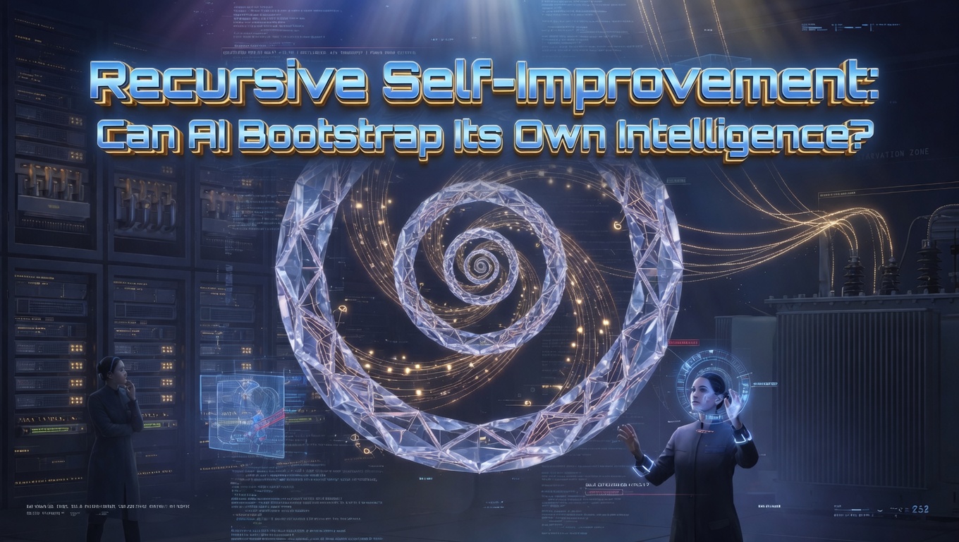 Recursive Self-Improvement - Can AI Bootstrap Its Own Intelligence? Banner