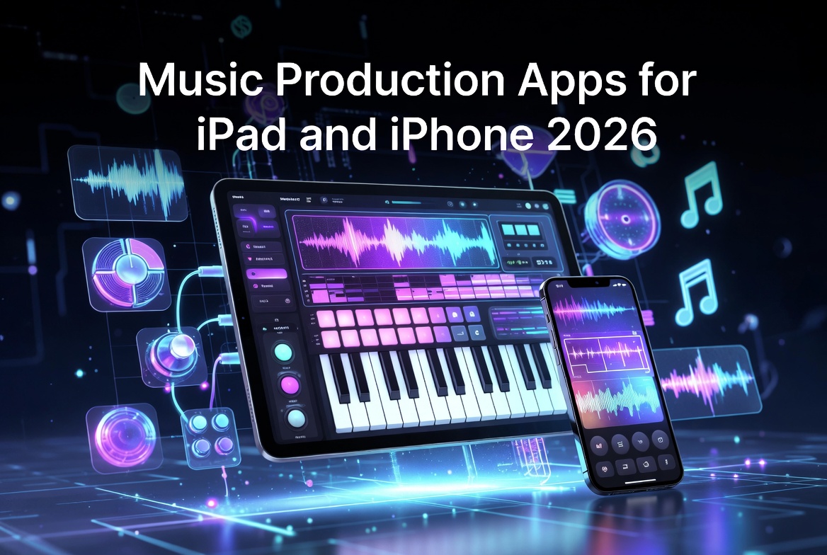 Mobile music production apps for iPad and iPhone