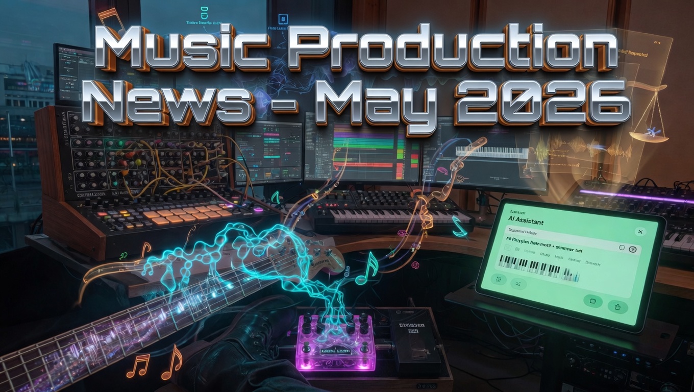 Music production news round-up for May 2026
