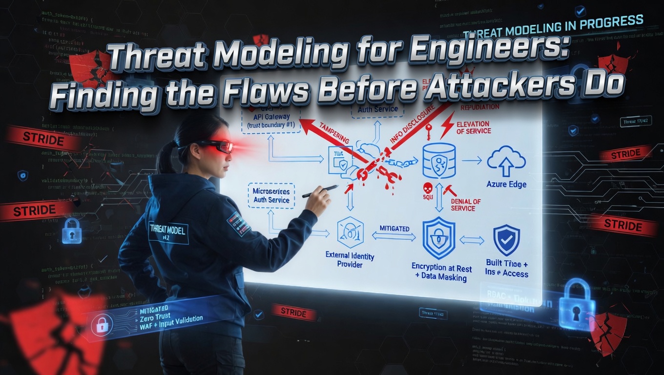 Threat Modeling for Engineers - Finding the Flaws Before Attackers Do Banner