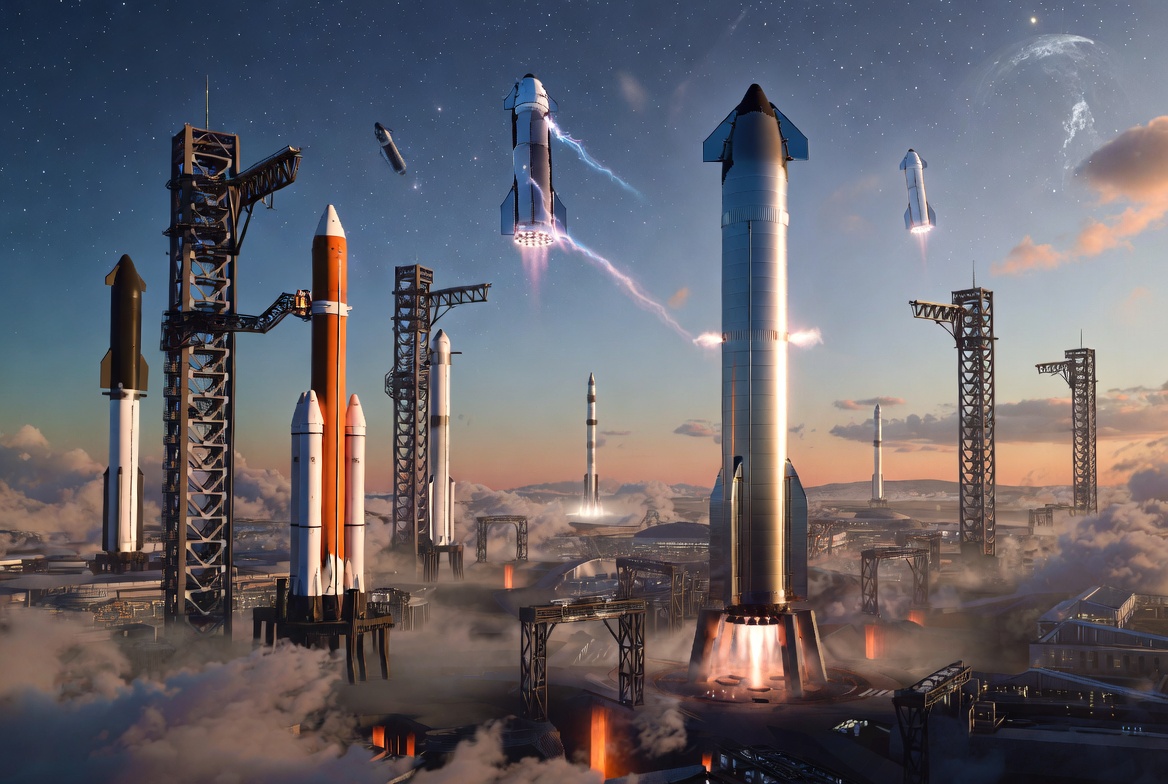 Human Spaceflight Rockets 2026 Banner